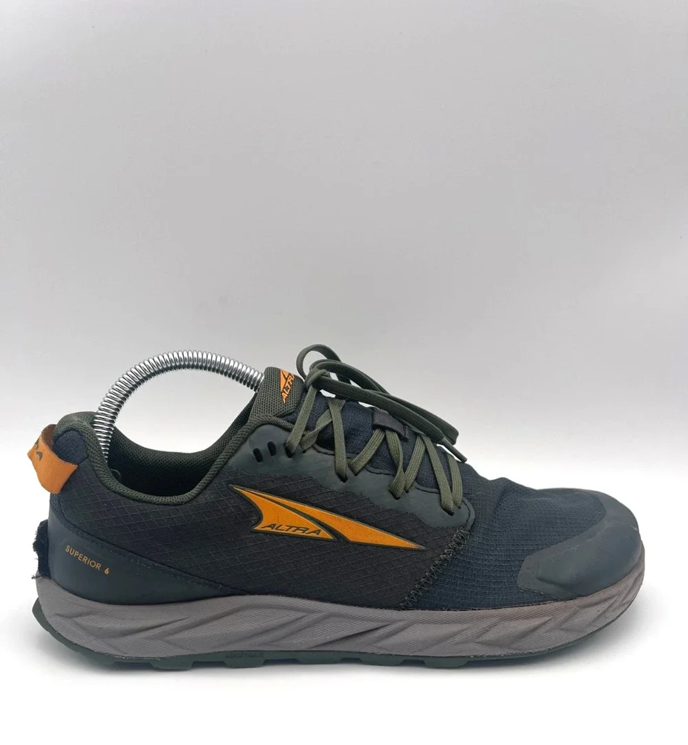 Altra Superior 6 Mens Gray Trail Running Training Shoes US 8 AL0A82CB000